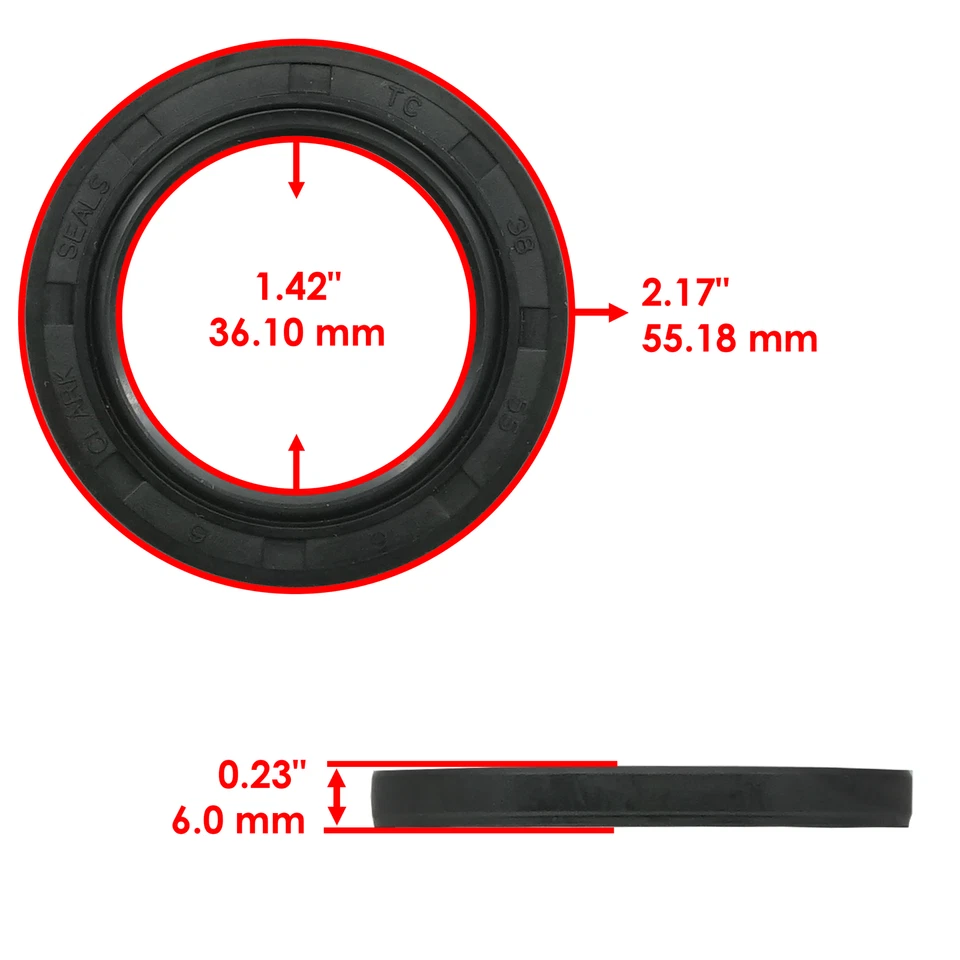 Front Wheel Axle Hub w/ Bearing Kit fits Yamaha RHINO 700 YXR700F 4X4 2008- 2013 - Image 4 of 4