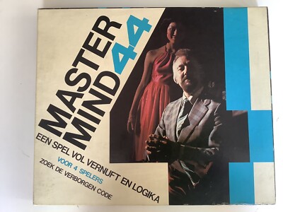 Vintage Mastermind 44, Brettspiel, von Invicta 1977, Niederlande Edition
