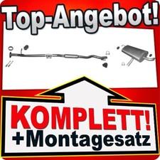 Auspuff für Nissan Qashqai / Qashqai +2 I 2.0 auch 4x4 ab 2008