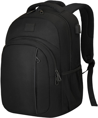 Mochila Escolar Portatil Para Mujer Bolsa De Viaje Laptop 15.6'' Impermeable Rosa