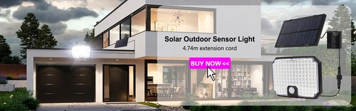 Solar Lamps Outdoor Lightinig Automatic Adjust Brightness Garden Street Lights - 第 10/25 張圖片