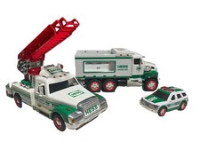 Lot Of 3 - HESS 2008 1994 2012 Gasoline Fire Rescue Trucks #3