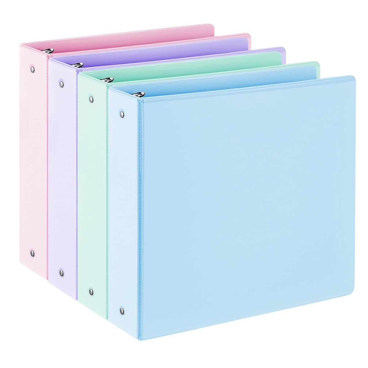 3 ring binder for cards Performore 9-pocket Trading Card Binder Sleeves for 3 Ring Binders | Baseball, Sports Card Protector Sheets | Plastic Top Loader Pages