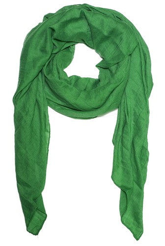 Bufanda de verano pañuelo para el cuello XXL monocromo tonos pastel algodón viscosa paño nuevo - Imagen 20 de 45