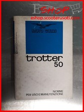 LIBRETTO USO E MANUTENZIONE MOTO GUZZI " TROTTER 50 SPECIAL M & V " 1^ EDIZIONE