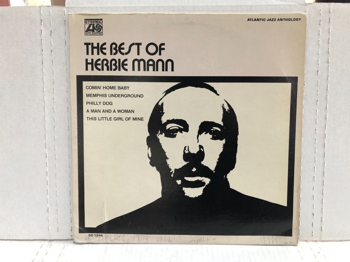 ジャズレコード HERBIE MANN THE BEST OF HERBIE MANN 1976 Atlantic Compilation Jazz VG+/