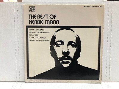 THE BEST OF HERBIE MANN 1976 Atlantic Compilation Jazz VG+/