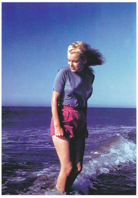 Marilyn MONROE, Malibu 2, Postkarte, postcard