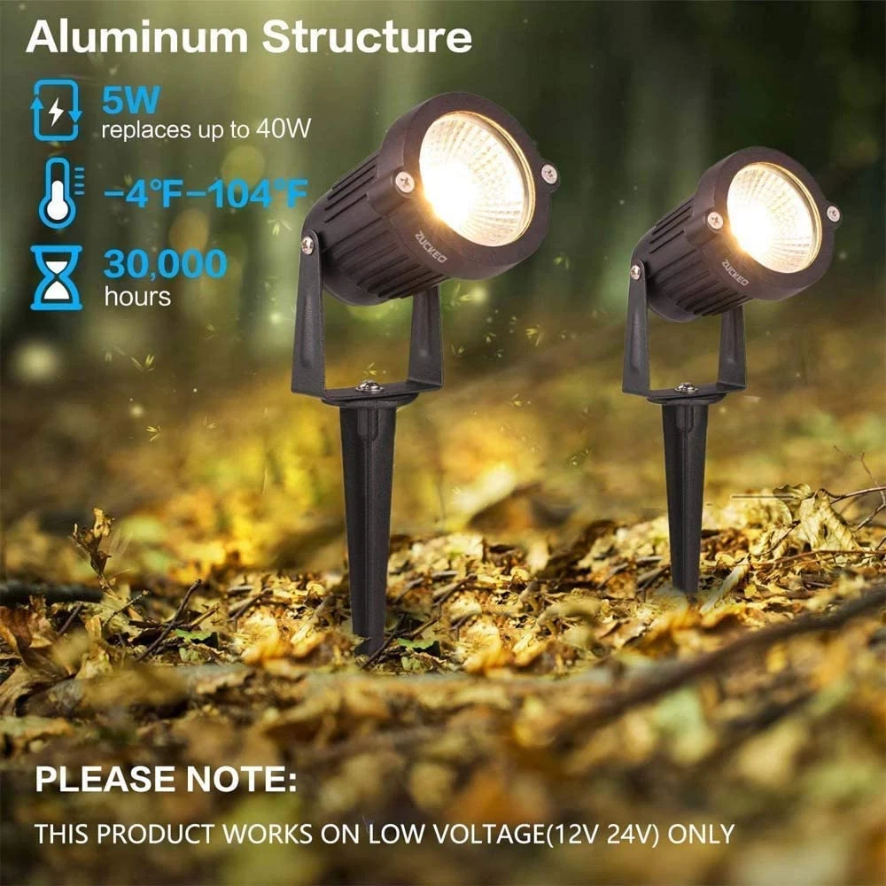 Zuckeo 5w led landscape lights deals