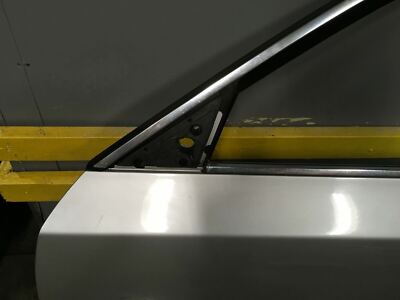 BMW 2004 525i E60 2.5L FRONT LEFT DRIVER SIDE DOOR SHELL PANEL SILVER FACTORY