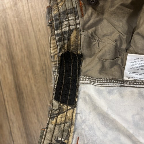 Red Head Camo Pants Large Youth Boys Silent Hide Hunting Camping Outdoors Hike - Picture 11 of 12