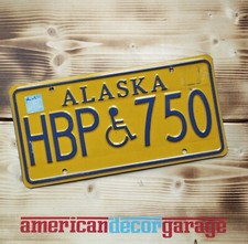 USA Nummernschild/Kennzeichen/license plate * Alaska Wheelchair / Rollstuhl  * 