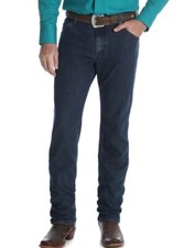 NWT WRANGLER MEN'S MIDNIGHT RINSE PREMIUM PERFORMANCE COWBOY CUT Slim Jeans, 30