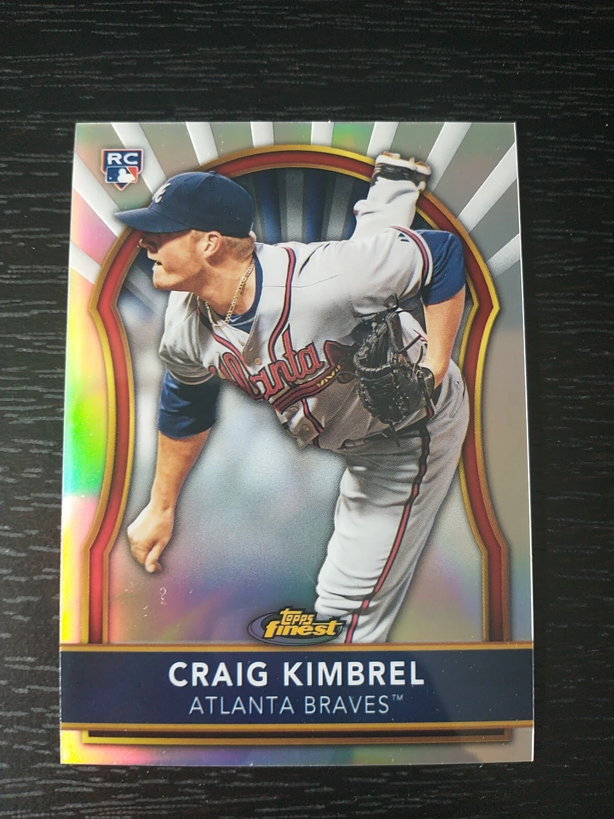 Craig Kimbrel 2011 Topps Finest - Rookie Refractor #/549 (RC)