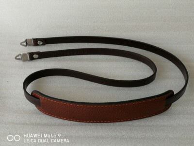 Genuine Leather Shoulder Neck Strap w/Pad For Hasselblad 500cm 501cm 503cw 503cx