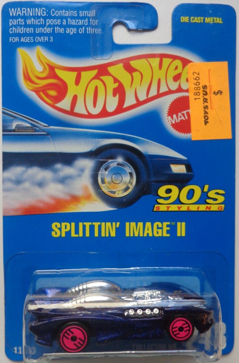 1992 Hot Wheels Splittin' Image II Col. #248 (Chrome Windows