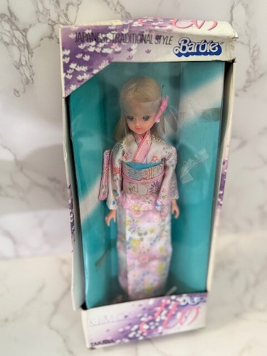 Vintage Japanese Barbie Takara Jenny Kimono Traditional Style Asian Barbie