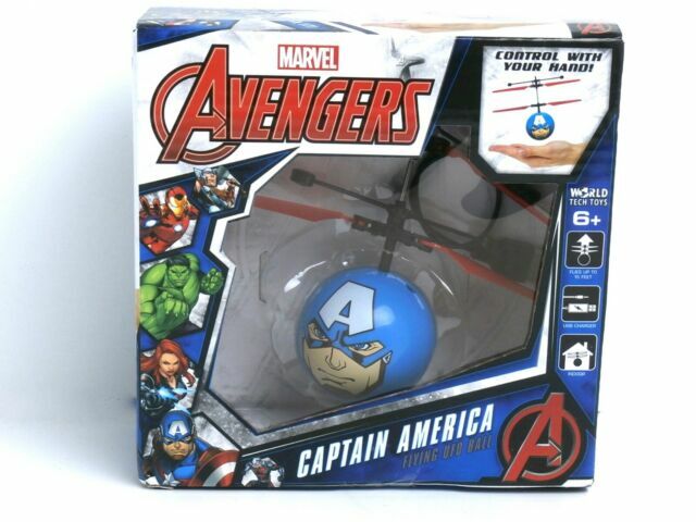 captain america flying ufo ball