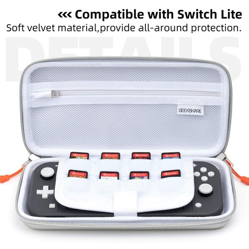 GeekShare Nintendo Switch/OLED/lite borsa portaoggetti custodia spazio rigido - Foto 6 di 22