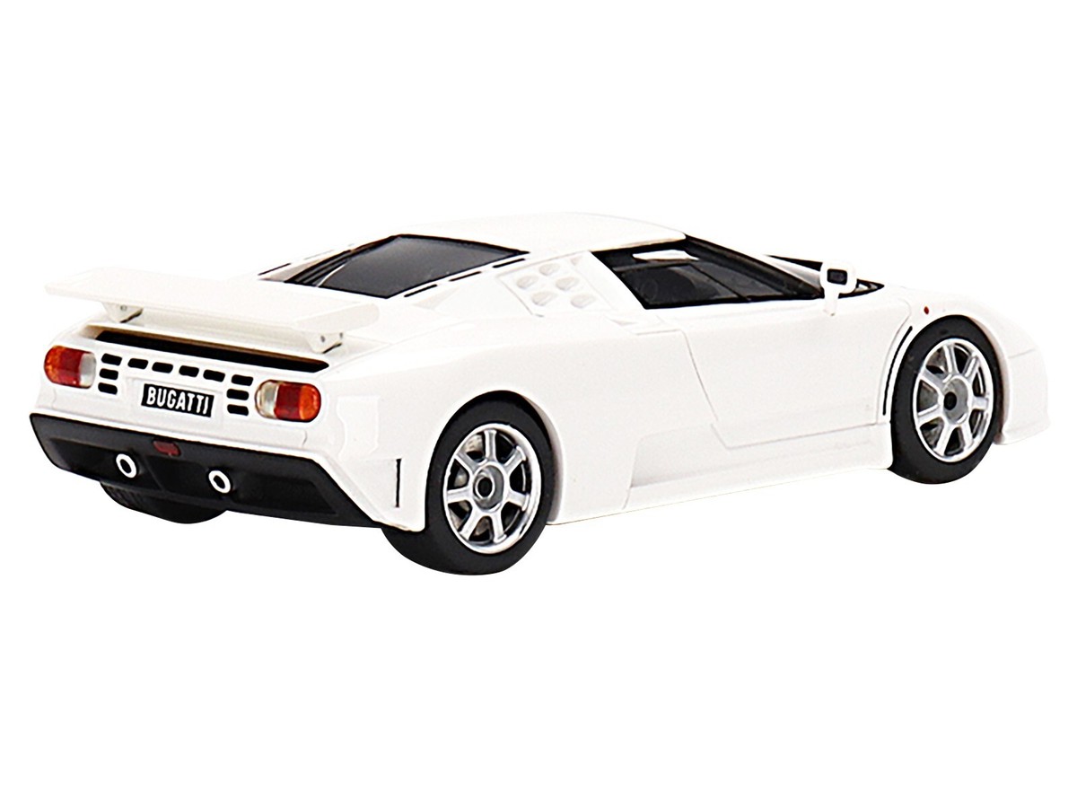 BUGATTI EB110 SUPER SPORT BIANCO MONACO WHITE 1/43 MODEL CAR BY