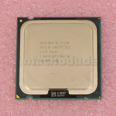 Intel Core 2 Duo e7600 3.06 GHz processor SLGTD, socket LGA 775