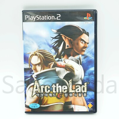 PS2 Arc the Lad Twilight of the Spirits - Korean Version - NTSC-J