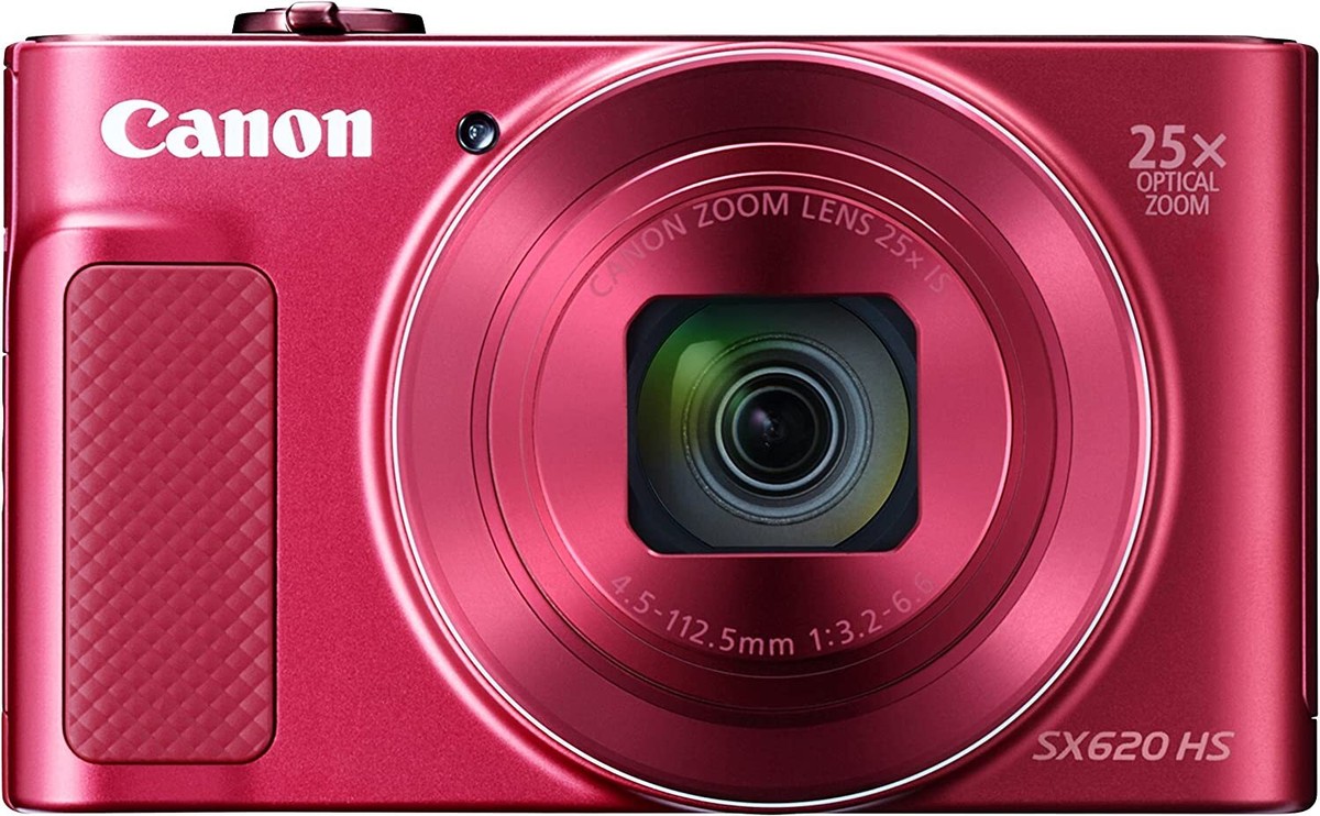 Canon PowerShot SX620HS 20.2 MP Mirrorless Digital Camera - Red