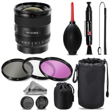Sony FE 20mm f/1.8 G Lens  UV  FLD  CPL  Blower Brush Lens Pen