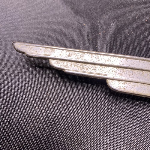 12" Fox Co. Chrysler Airflow Wing Lightning Bolts maletero emblema insignia adorno - Imagen 16 de 17