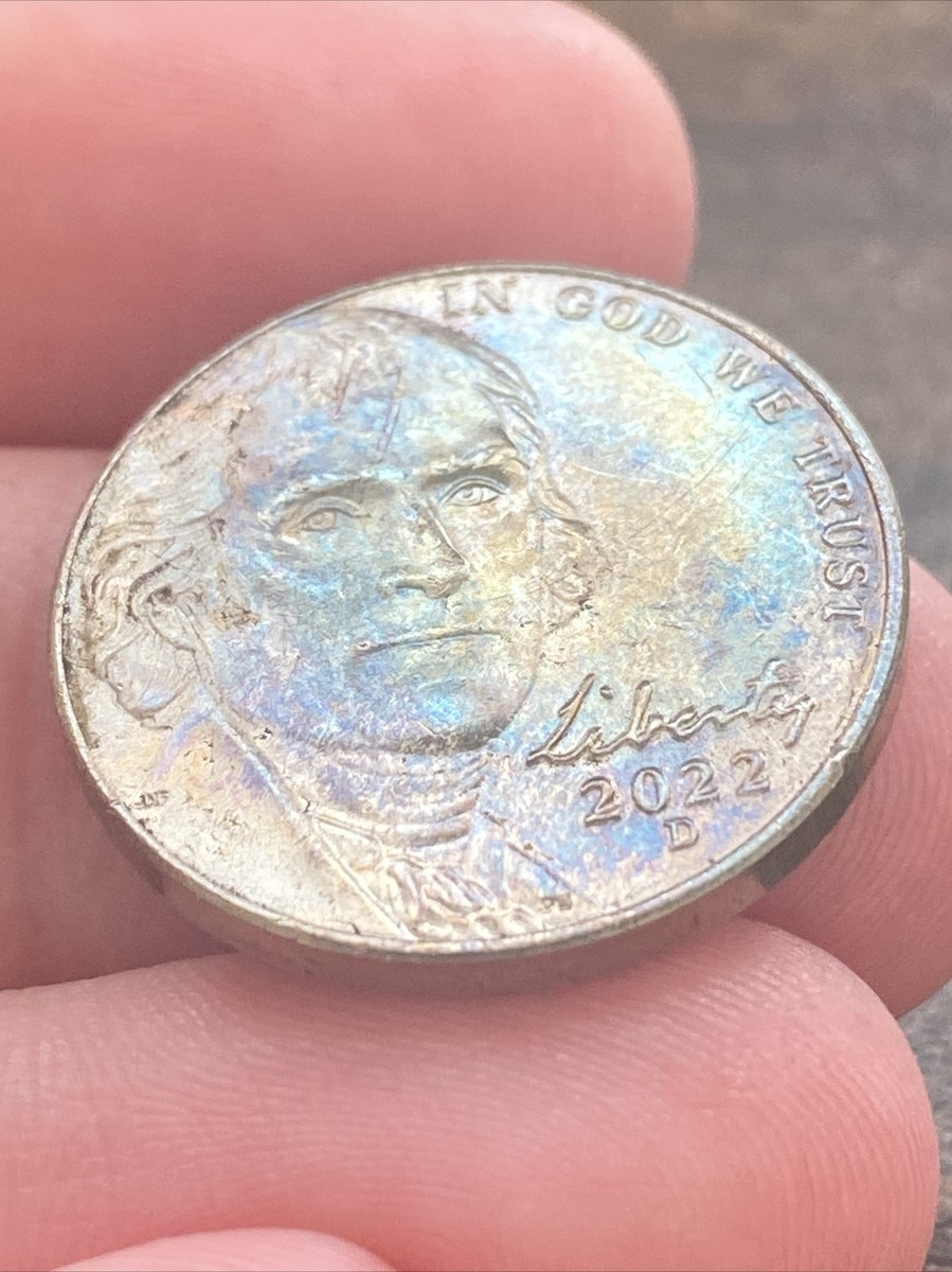 2022 D Jefferson Nickel Actual Coin Exceptional One-of-a