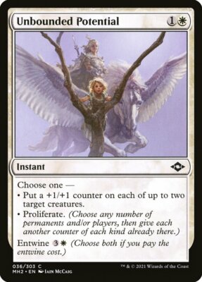 4 Unbounded Potential 4x x4 - NM - Modern Horizons 2 - SPARROW MAGIC