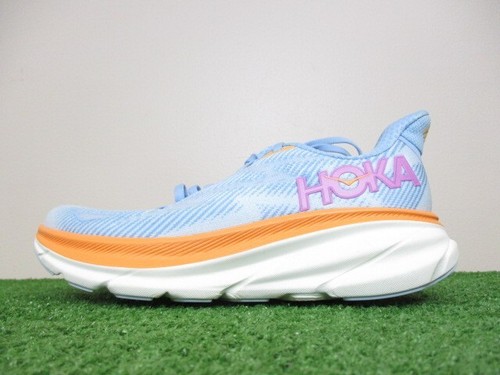 Hoka Clifton 9 Shoes Womens 6.5 Airy Blue Ice Water Daily Road Jogging Trainer - 第 3/14 張圖片