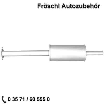 für Ford Focus III C-Max II 1,0 EcoBoost Mitteltopf Auspuff Auspuffanlage a*