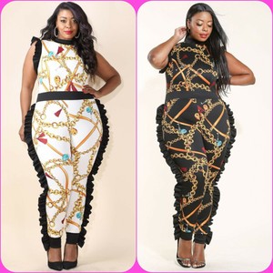 plus size black bodycon jumpsuit