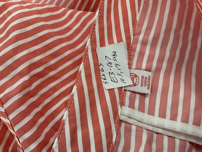 Aloha Sunday Board Shorts Trunks Sz 36 Red Stripe Cotton Nylon USA