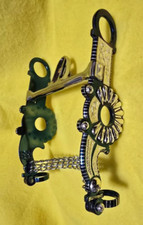 Western Sterling Silver Show Bit #B-1740 MP-05 + 2 GDRs, Mecate (mane horsehair)