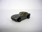 Hot Wheels '63 Corvette Stingray Vintage Silver Die-Cast Car 1979