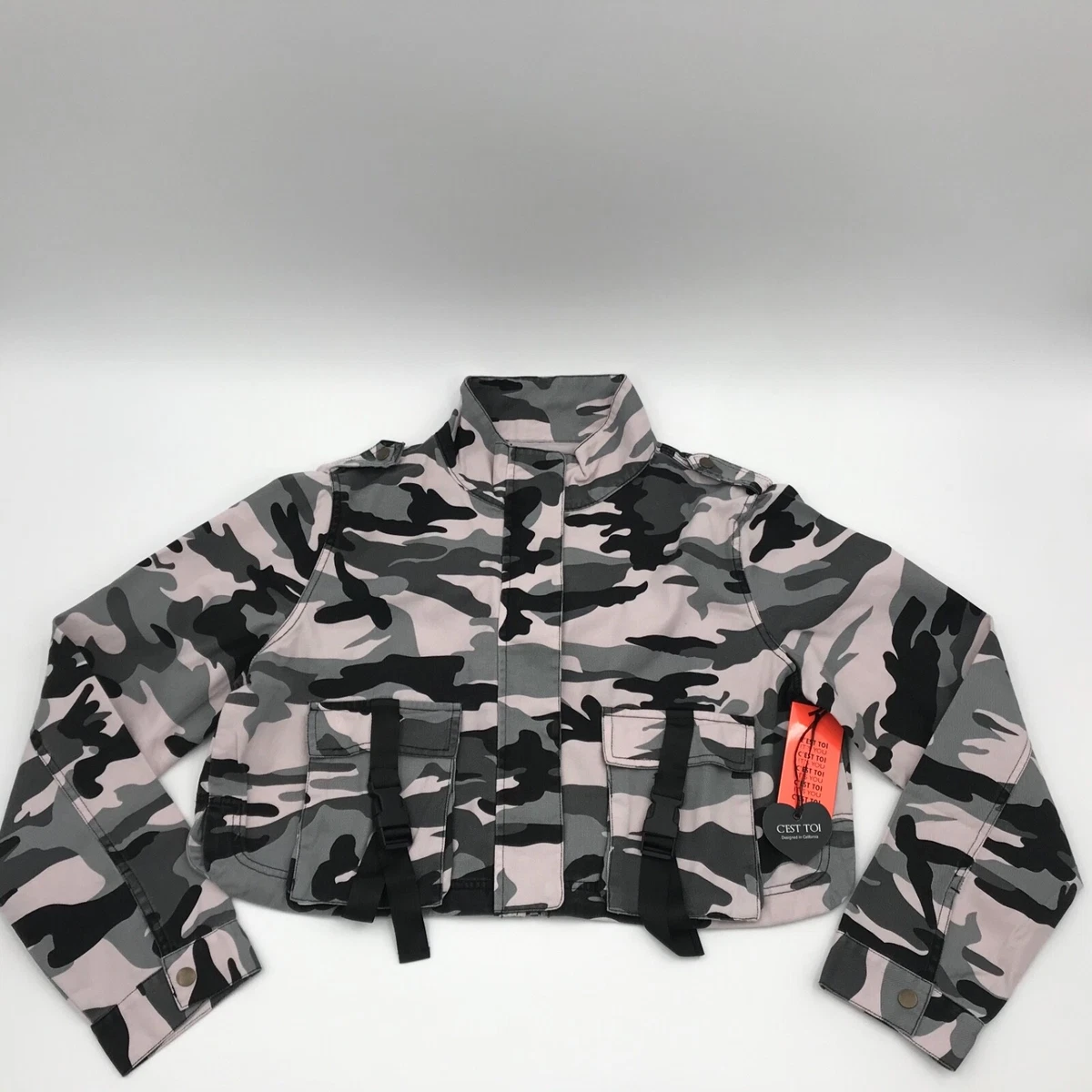 Army fatigue top jacket women's