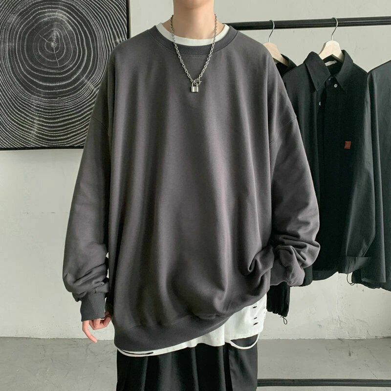 Hoodies Sweatshirt Mens Hip Hop Pullover Streetwear Casual Clothes