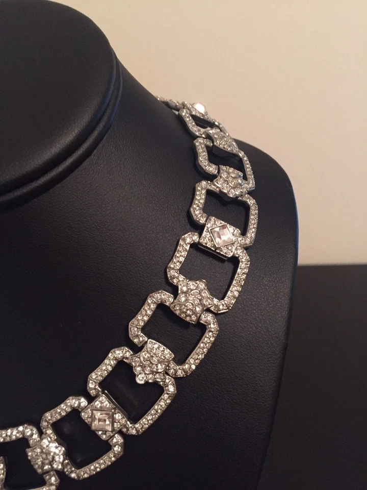 Collar de cadena de cristal Carolee  Foto 4 de 4