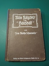 Original ca. 1900 Ratgeber im Haushalt Werbun...