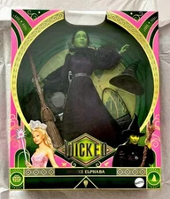 Mattel Wicked Movie Deluxe 11.4" Elphaba Fashion Doll Misprint Error NEW IN BOX