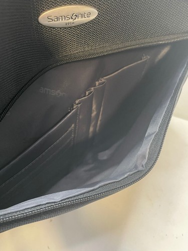 Sacoche rembourrée pour ordinateur portable Samsonite mallette messager bandoulière 17" x 13" noir - Photo 9/10