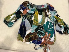 Vince Camutos Off Shoulder Women  s Blouse Sz L