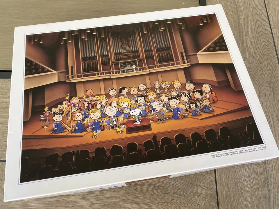 Apollo Sha's Virca Snoopy's Orchestra Peanuts Puzzle 2000 pc 40"x28" (Complete) - Image 2 of 4