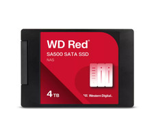 4Tb Western Digital WDS400T2R0A WD Red SA500 NAS SATA SSD 2.5”/7mm Cased 560MB/s