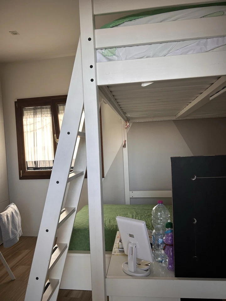 letto a soppalco Ikea STORA 140x200 - Immagine 4 di 4