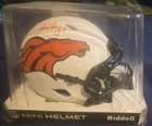John Elway autographed  Broncos Lunar Eclipse Alternate Mini Helmet  COA