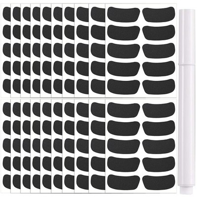 200 Pairs Sports Eye Black Stickers for Kids,Eye Strips Sports Eye Stickers B...