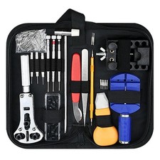 147 Pcs Watch Repair Kit Watchmaker Back Case Remover Opener Link Pin Spring Bar